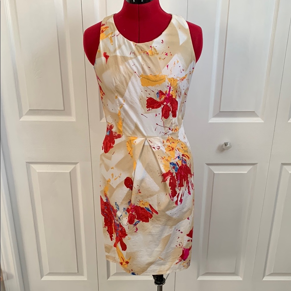 MADE IN CANADA | Floral Sleeveless Dress | EUC